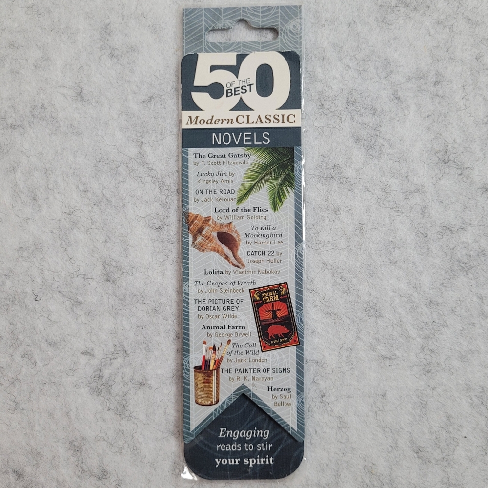 IF Magnetic Bookmark 50 Modern Classic Novels, Engaging Pop Culture Reads #34006